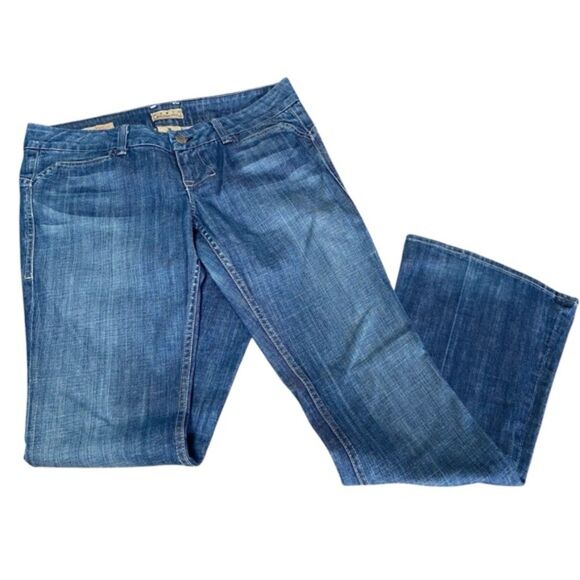 William Rast Savoy Regular Rise Bootcut Flare Trouser Medium Wash Jeans 31X34 - Picture 1 of 15
